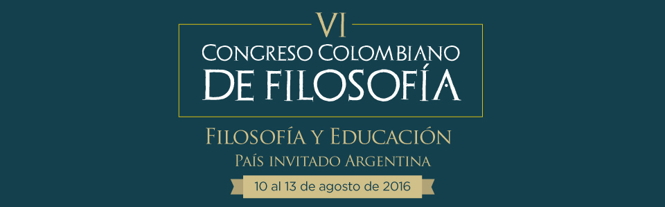 banner congreso de filosofia